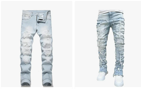 Rebel Threads: Explore the Edgy World of Men’s Ripped Jeans