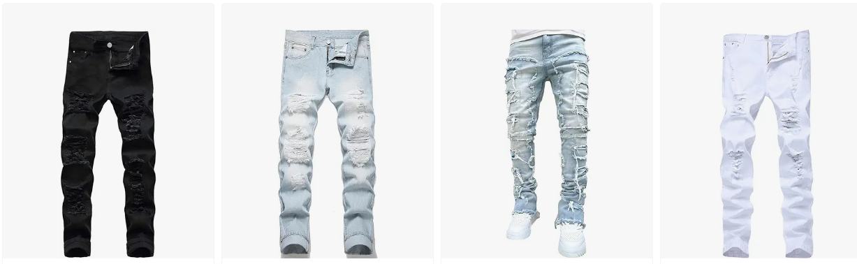 Men's Ripped Jeans